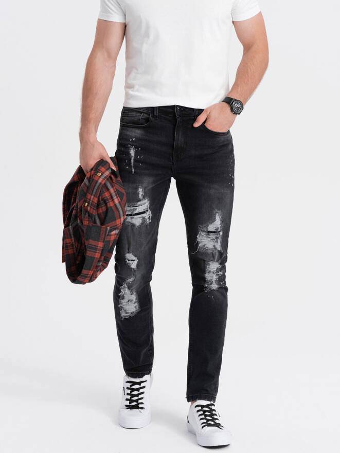 Men's jeans - black P1065