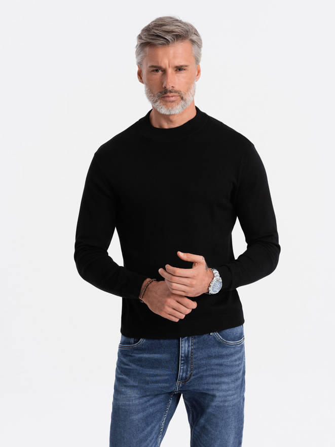 Men's sweater - black E178