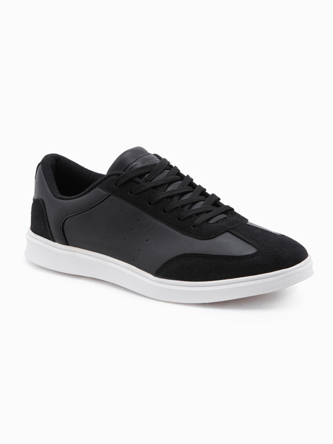 OLDSCHOOL men's sneakers shoes - black V2 OM-FOCS-0104