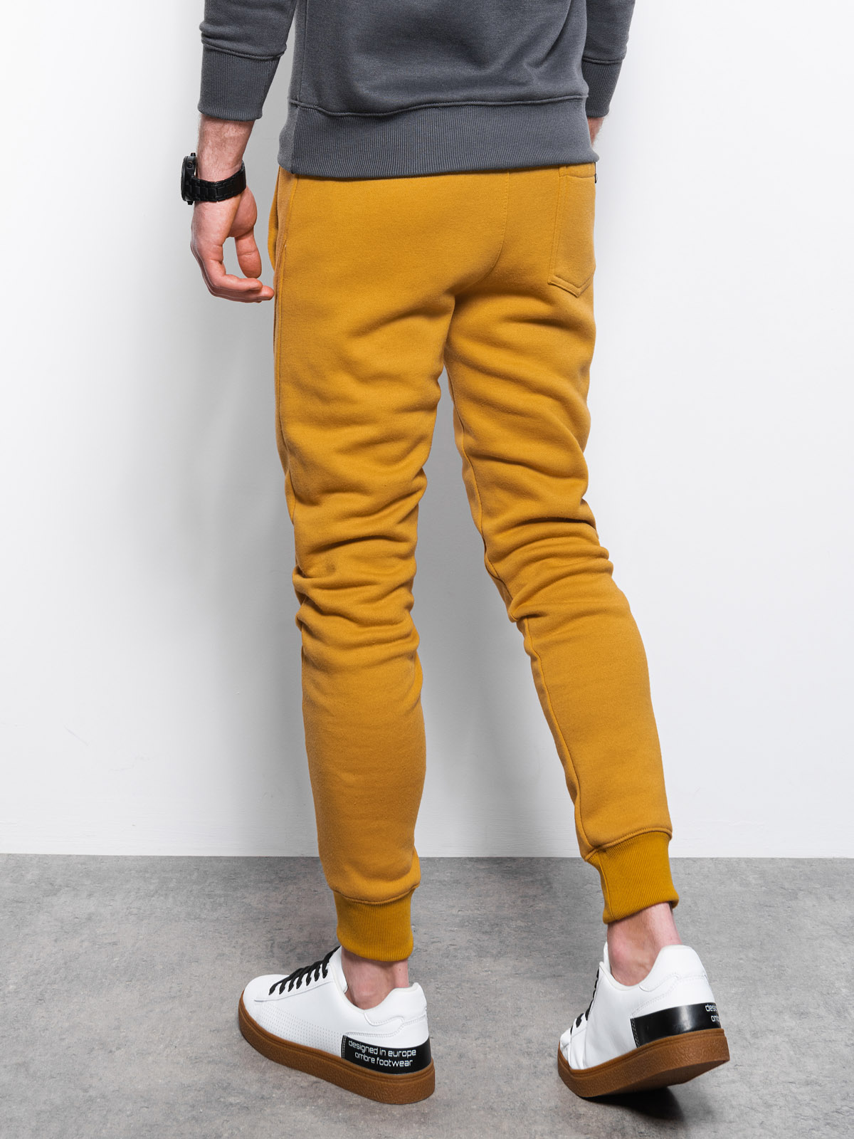 Mustard sweatpants sales