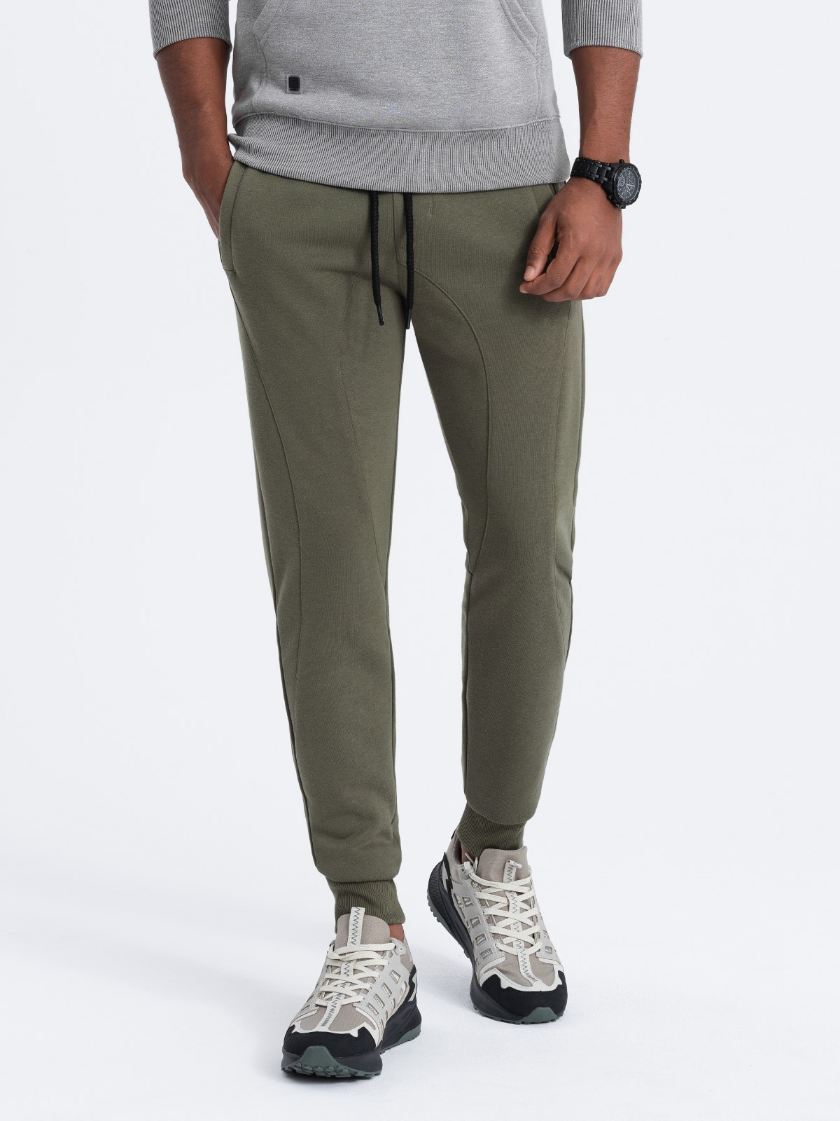 Olive green outlet mens sweatsuit