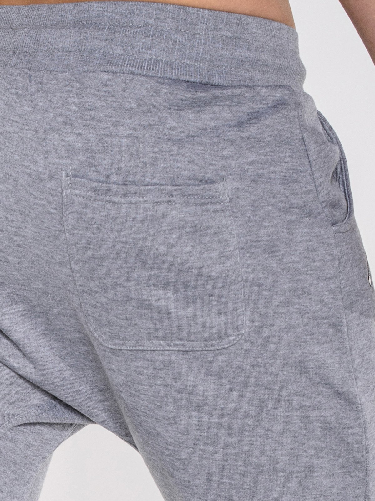 Men's baggy sweatshorts - grey P282 | Ombre.com - Men's clothing online