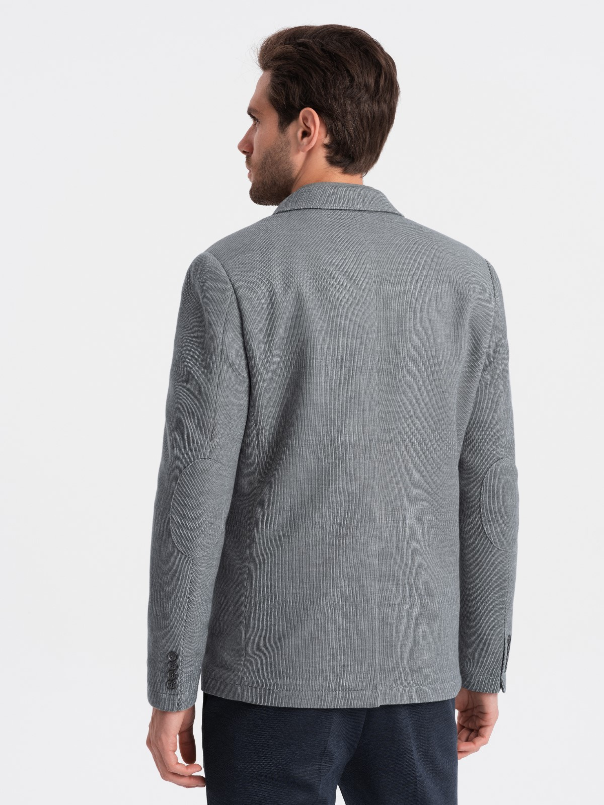 Mens blazer shop with elbow patches