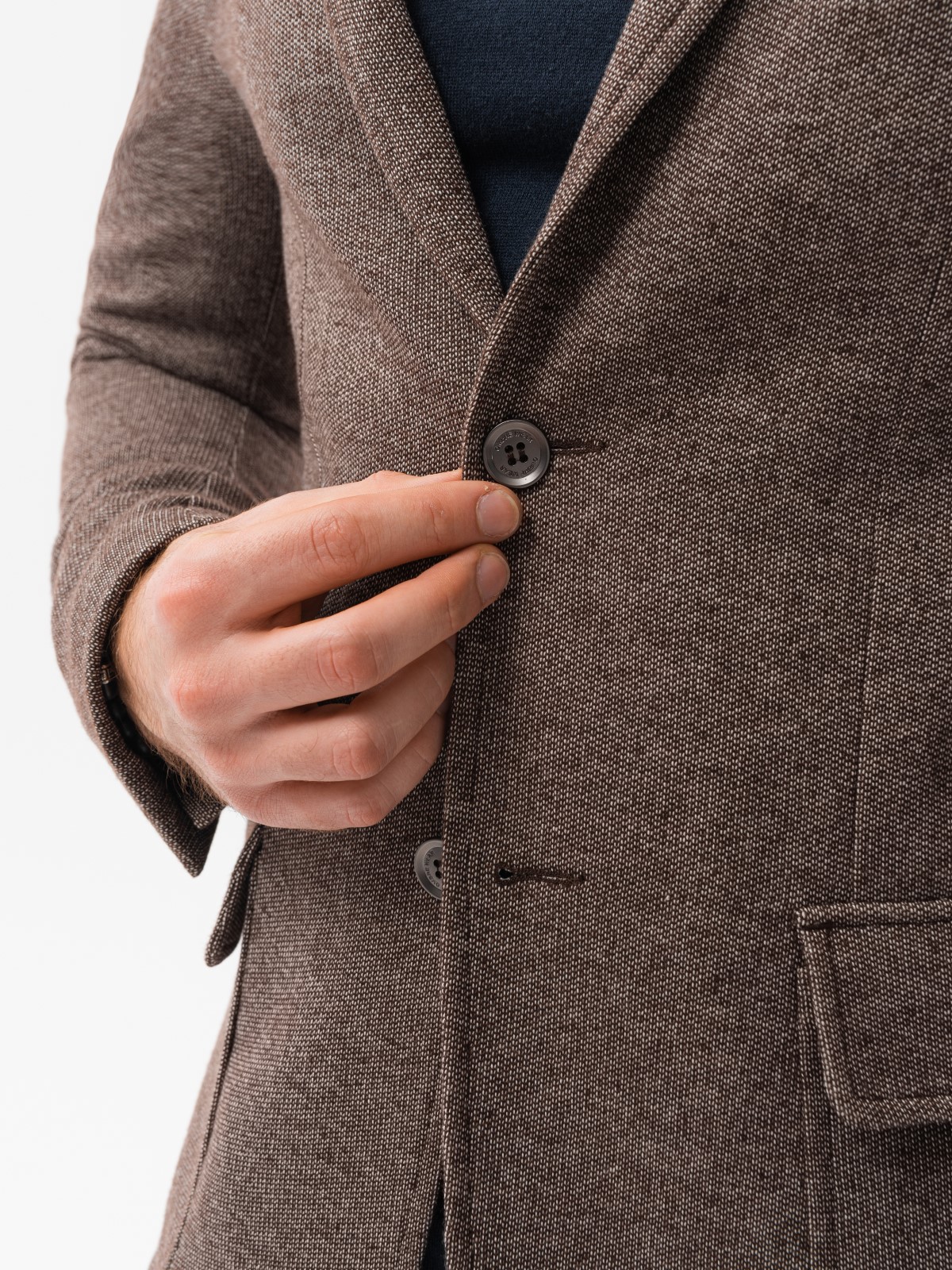 Men's casual blazer jacket - grey M162