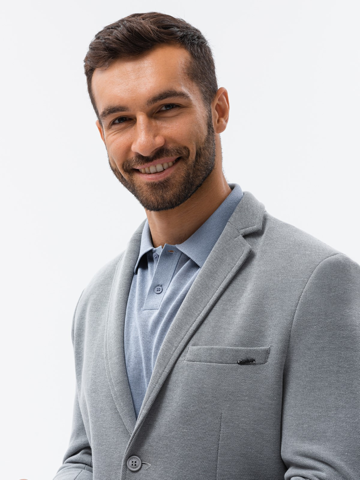 Men's casual blazer jacket grey M56 Men's clothing online