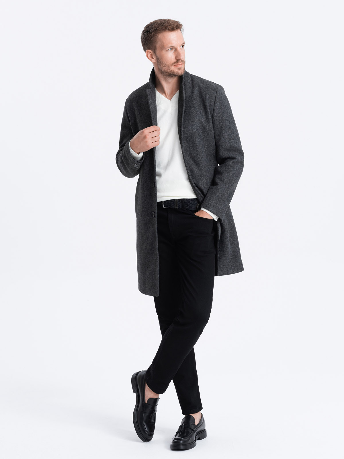 mens lightweight dress coat