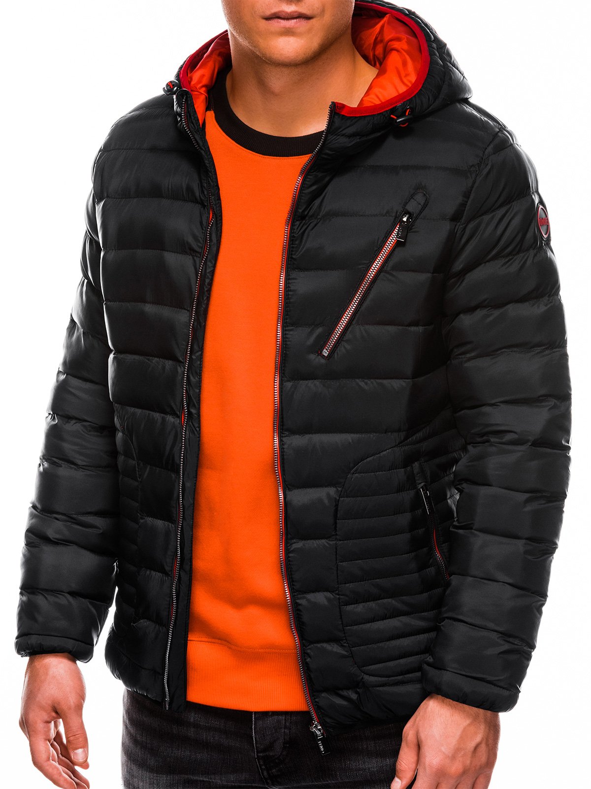 Ombre clothing men's winter jacket sales c377