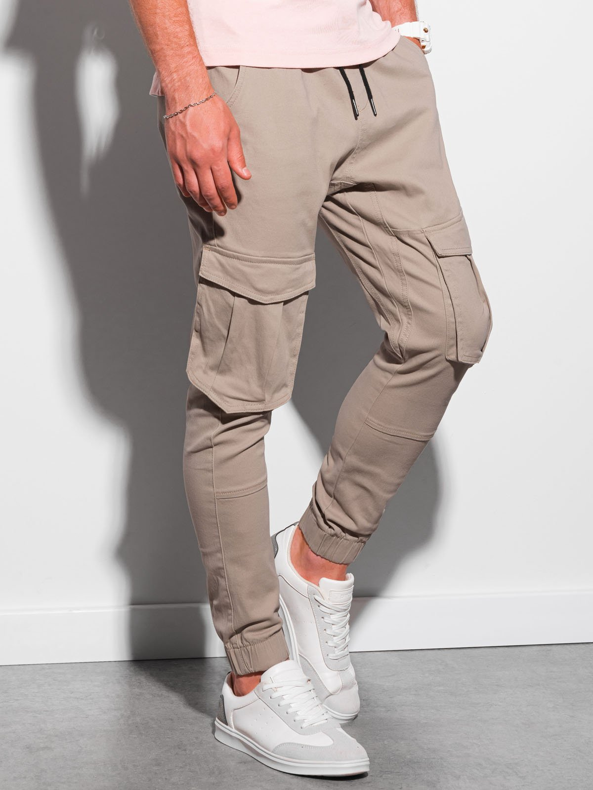 Jogger color online beige