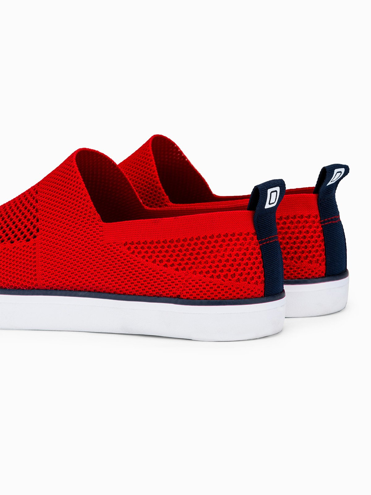 Men's slip on trainers red T308 Men's clothing online