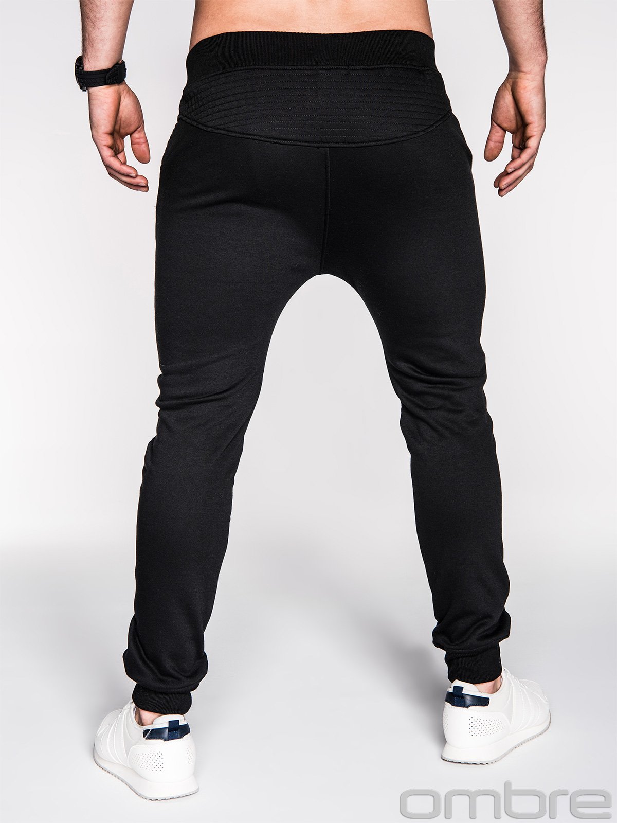 Men's sweatpants - black P163 | Ombre.com - Men's clothing online