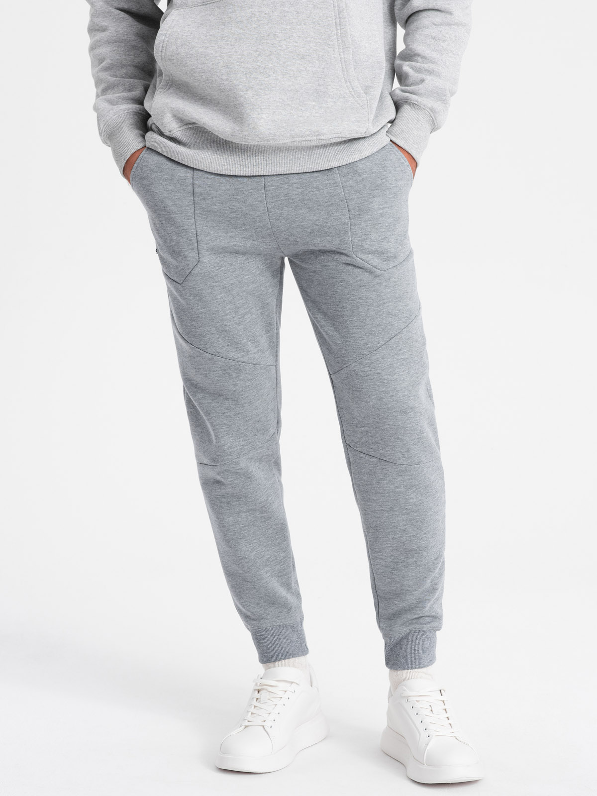 Grey 2025 melange joggers