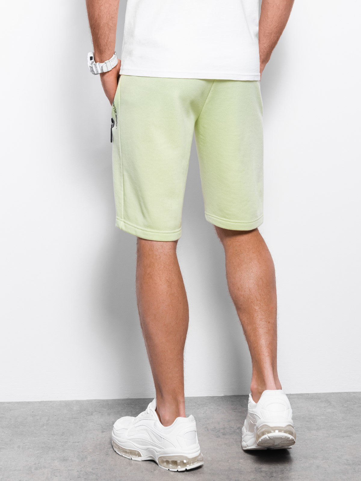 Lime green hot sale sweat shorts