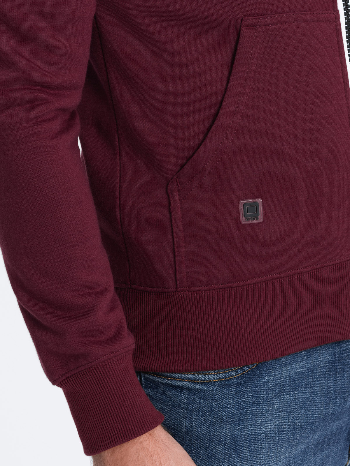 Burgundy hotsell sweatshirt mens