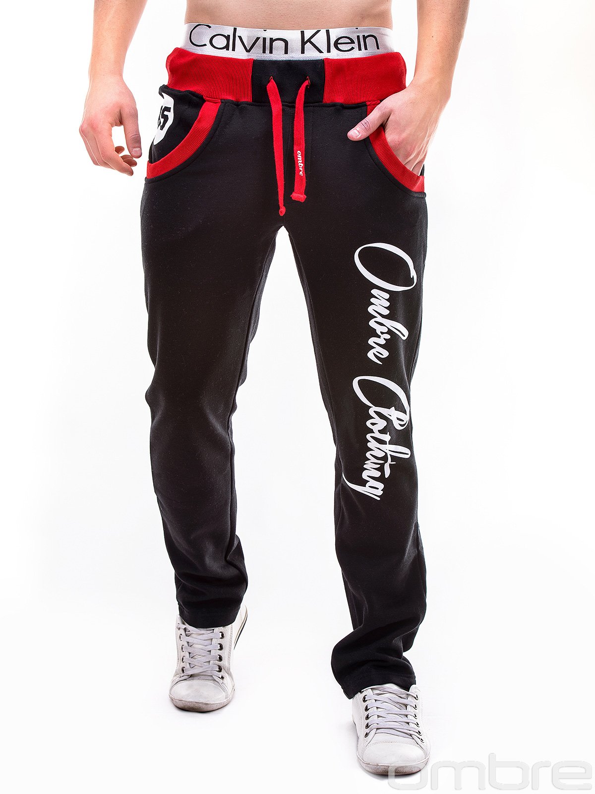 PJ PantRed/Black Ombre