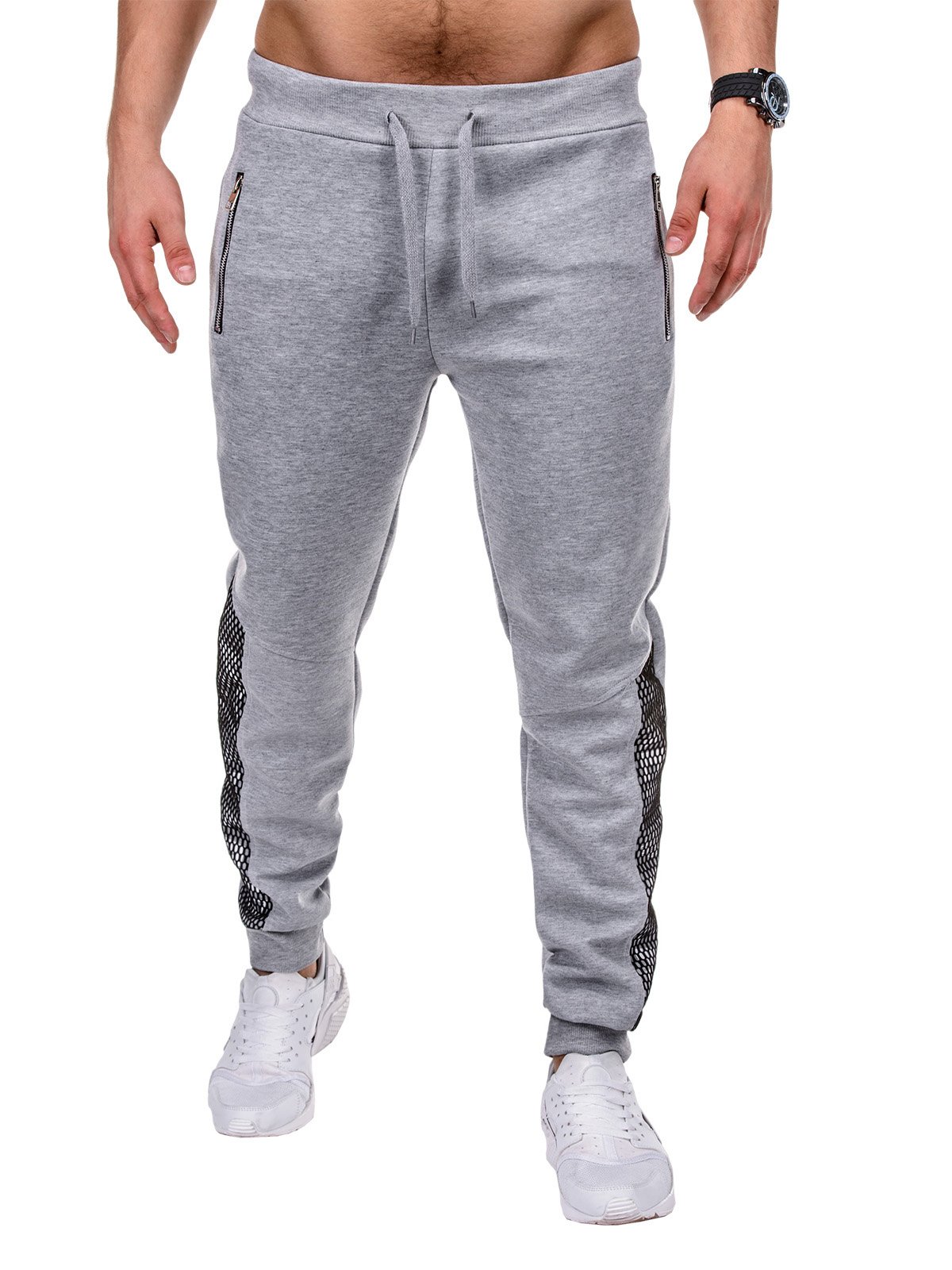 Pants - grey P437  - Men's clothing online