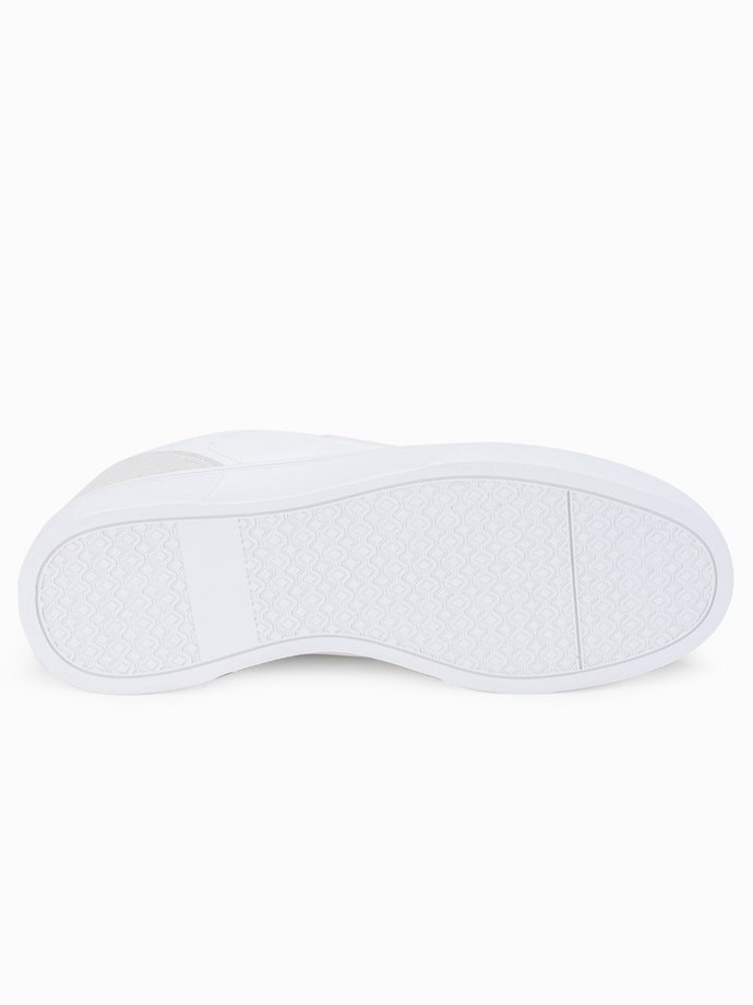Men's ankle shoes T366 - white