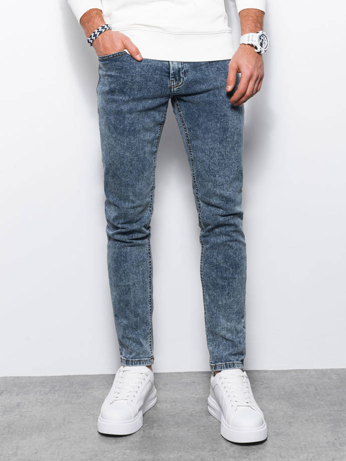 Men's denim pants SKINNY FIT - blue V5 P1062