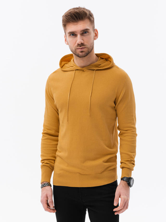 Men's hoodie - mustard B1532