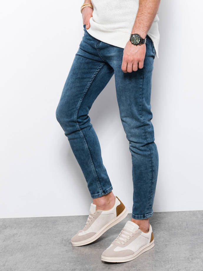 Men's jeans SKINNY FIT - navy P1007