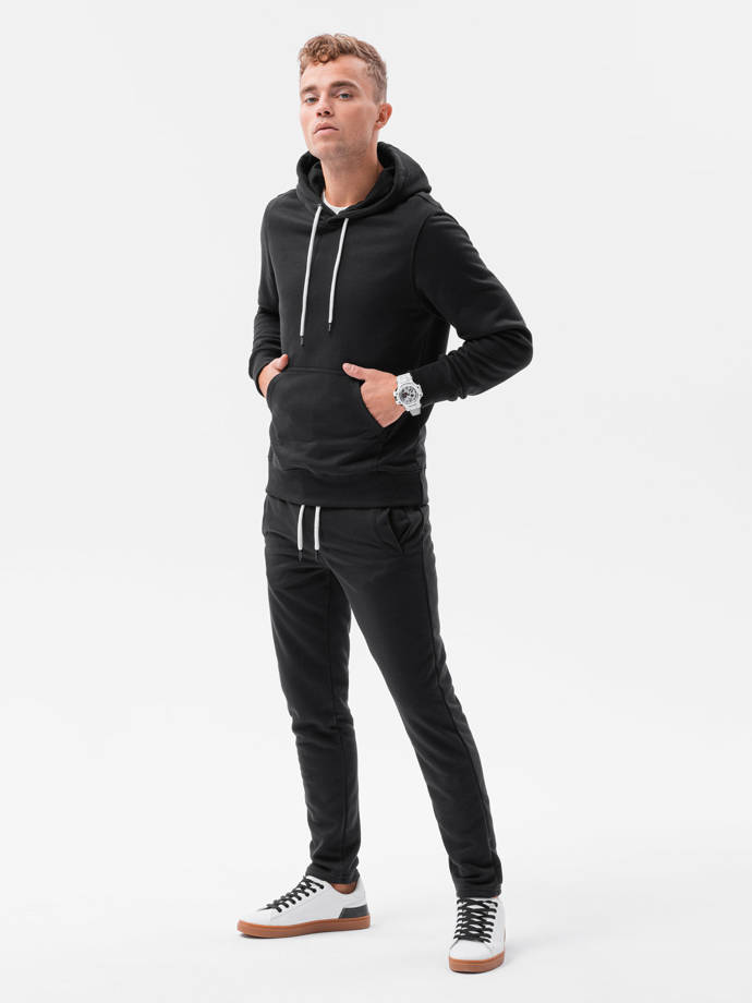Men's set hoodie + pants - black Z50