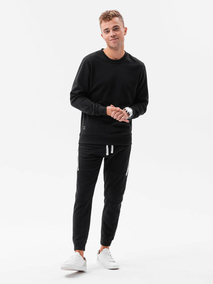 Men's set sweatshirt + pants - black Z52