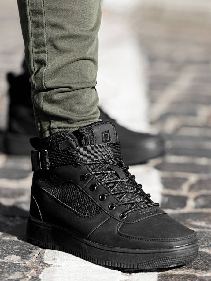 Men's sneakers - black T317