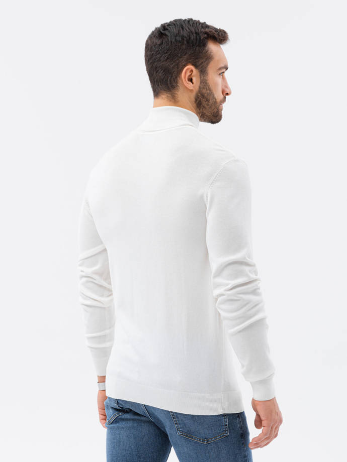Men's sweater E179 - white