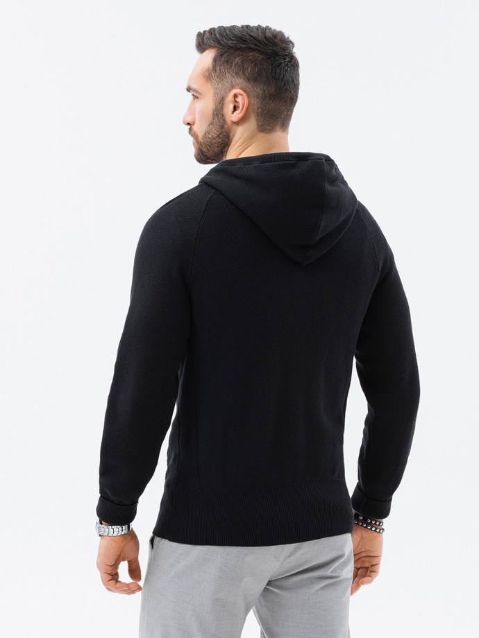 Men's sweater - black E186 