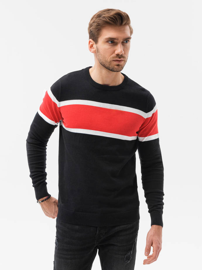 Men's sweater - black E190