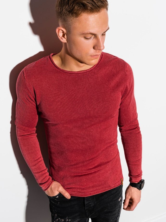 Men's sweater - red E180