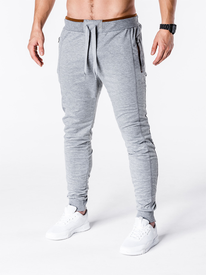 Men's sweatpants P617 - grey | Ombre.com - Men's clothing online