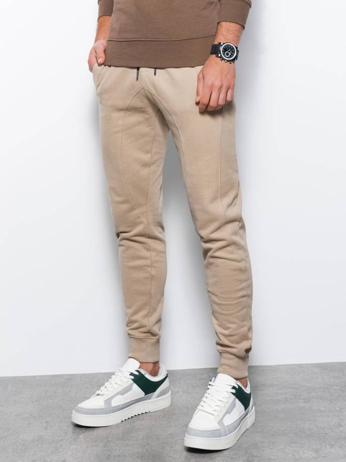 Men's sweatpants - beige P948
