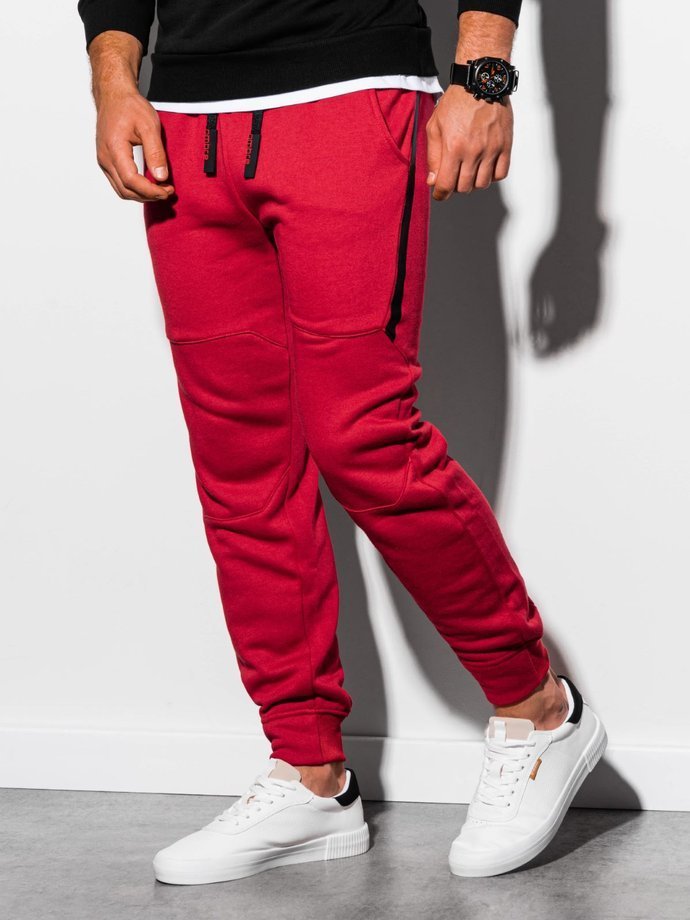 Men's sweatpants - red P919