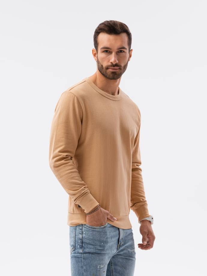 Men's sweatshirt - light brown B1146