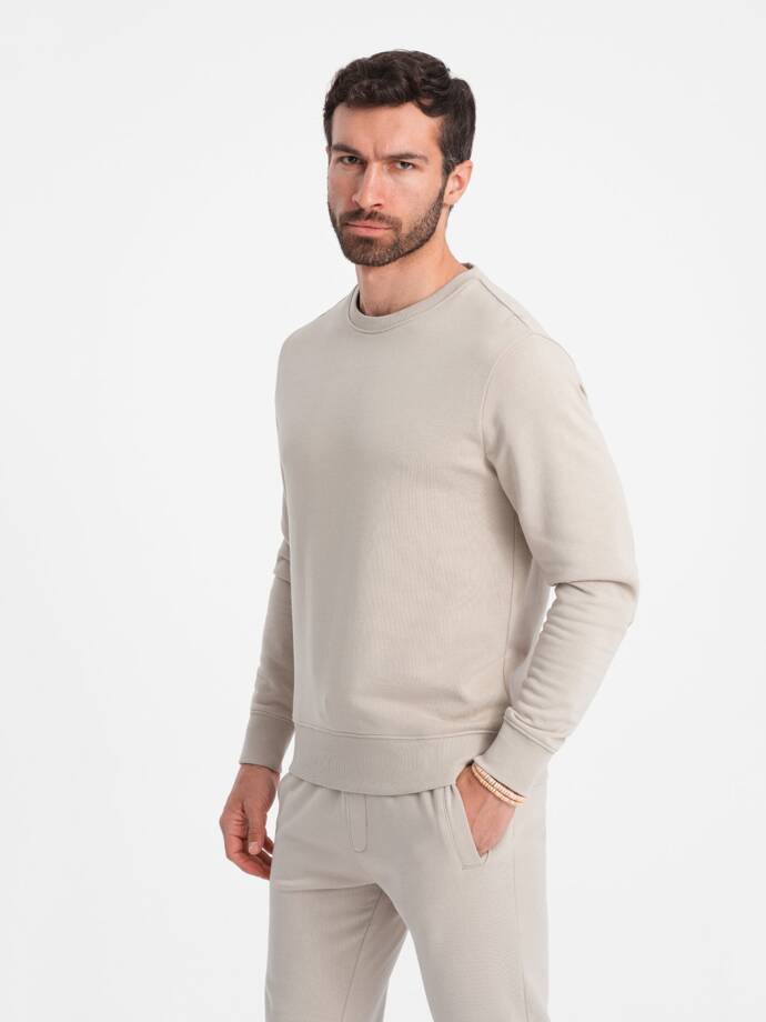 Men's sweatshirt + pants set - ash V1 Z78