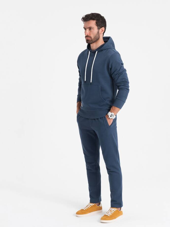 Men's sweatshirt + pants set - navy blue V4 Z80