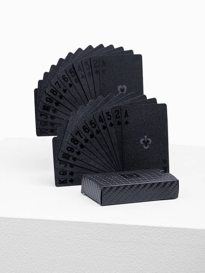 Playing cards - black A583