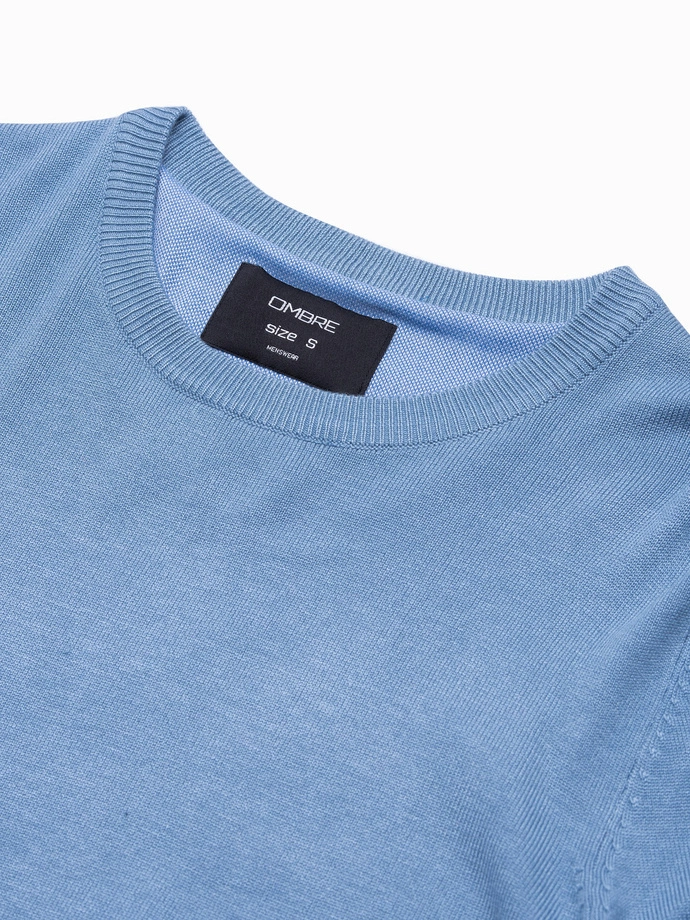Men's sweater - light blue E177