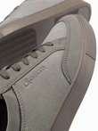 Pantofi de stradă monocrom pentru bărbați - olive V4 OM-FOTL-0183