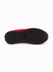 Men's mesh slip-on sneakers shoes - red V2 OM-FOKS-0117