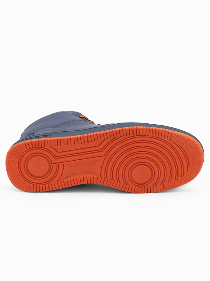 Adidași cu gleznă izolată pentru bărbați - albastru marin V3 OM-FOSH-0123