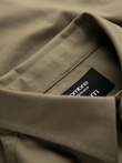 Cămașă bărbătească din bumbac cu buzunar REGULAR FIT - olive V2 OM-SHCS-0147