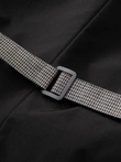 Jilet casual jacquard pentru bărbați fără rever - gri V2 OM-BLZV-0111