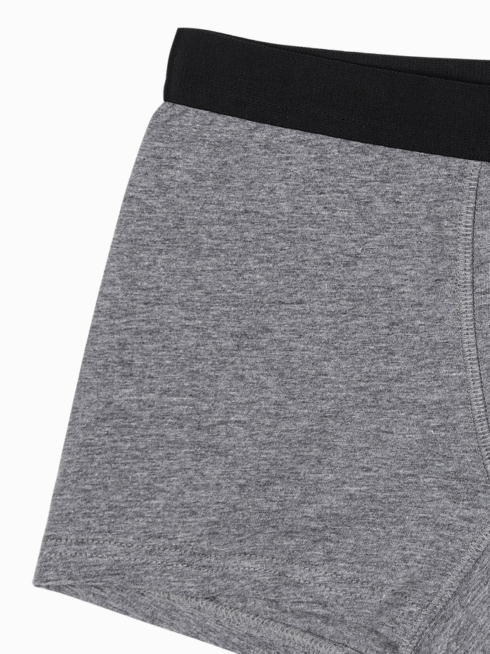 Men's underpants - grey melange U286