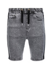 Men's denim shorts - grey W363