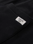 Pantaloni de trening pentru bărbați cu picior fără căptușeală - negru V5 OM-PABS-0206