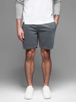 Men's RELAXED FIT tracksuit short shorts in athleisure style - graphite V3 OM-SRWS-0122