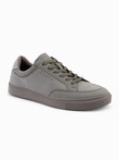 Men's monochromatic streetwear style shoes - olive V4 OM-FOTL-0183