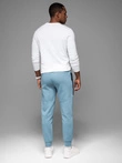 Pantaloni de trening bărbătești din tricot structurat - grafit V5 OM-PASK-0211