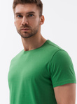 Tricou BASIC din bumbac pentru bărbați - verde V20 S1370